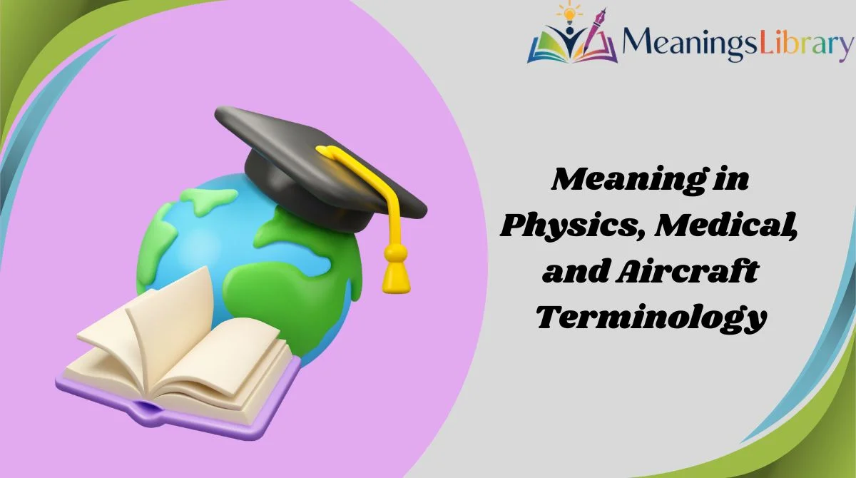 Meaning in Physics, Medical, and Aircraft Terminology