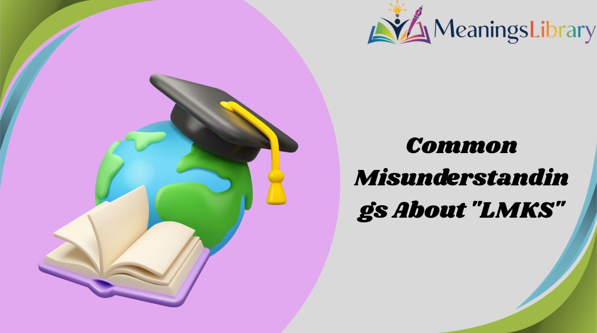 Common Misunderstandings About "LMKS"