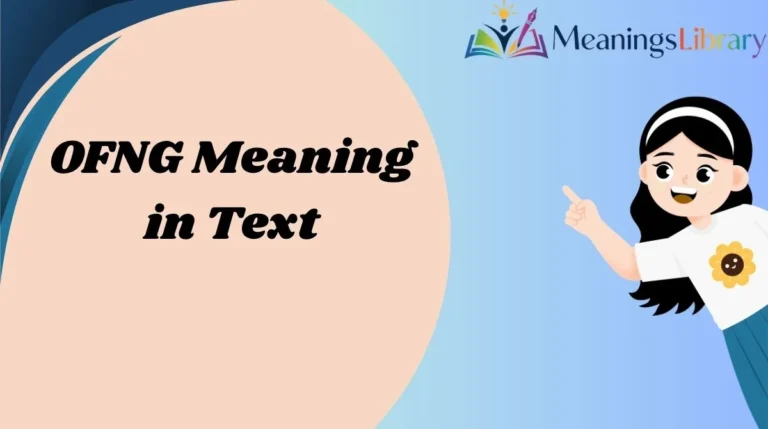 OFNG Meaning in Text