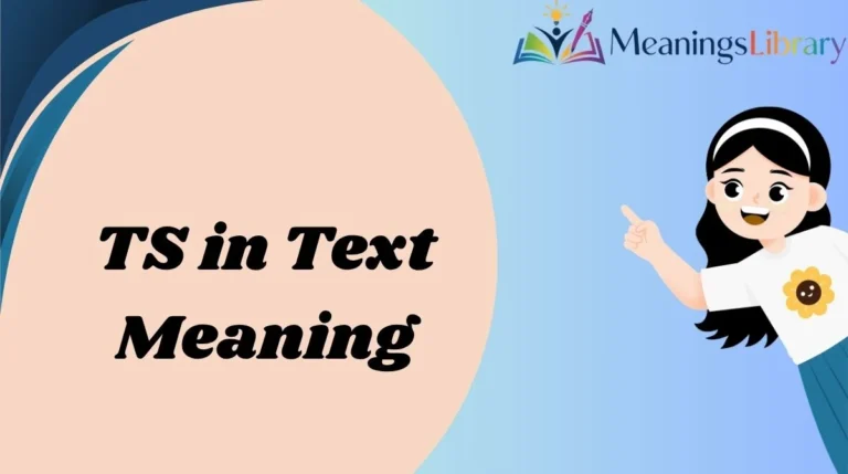 TS in Text Meaning