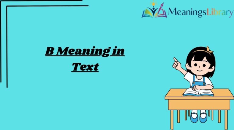 B Meaning in Text