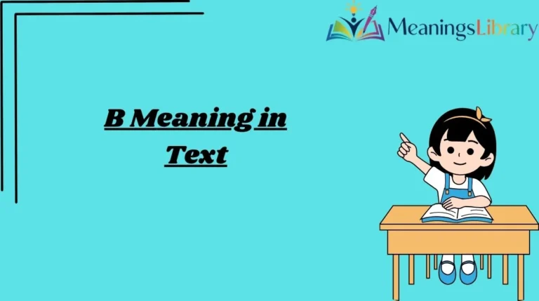 b-meaning-in-text